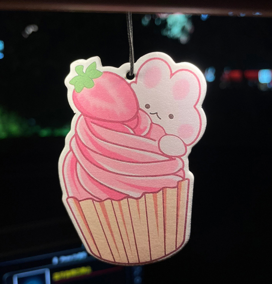 “Strawberry Cupcake bunny”