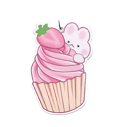 “Strawberry Cupcake bunny”